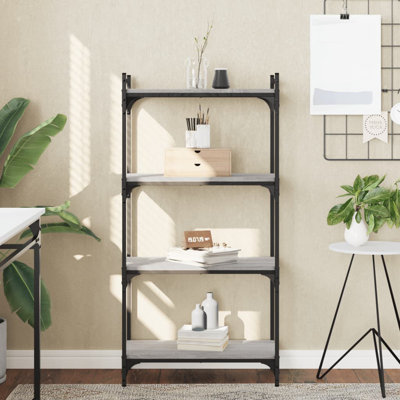 Abdulbasit 120cm H x 30cm W Metal Standard Bookcase