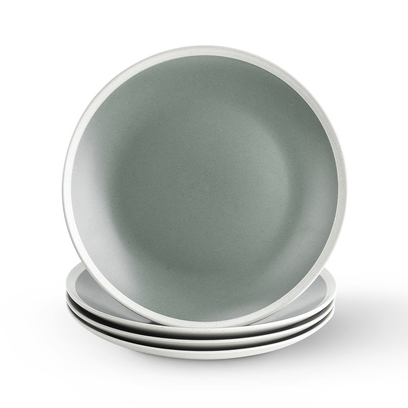 Ensemble d'assiettes à salade Stone Lain Serenity, Vert