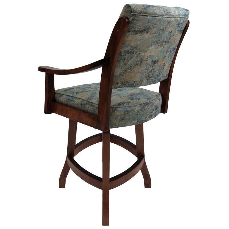 Valine Swivel Counter Stool, Counter Stool (26” Seat Height), Brown