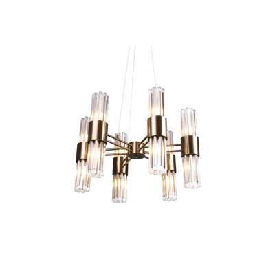 Ackland 12 - Light Unique / Statement Chandelier