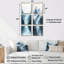 Winter Misty Peaks In The Morning - Paysages, ensemble de 6 impressions sur toile-720992801-720992830