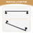 23.5'' Wall Mounted Towel Bar-57986977