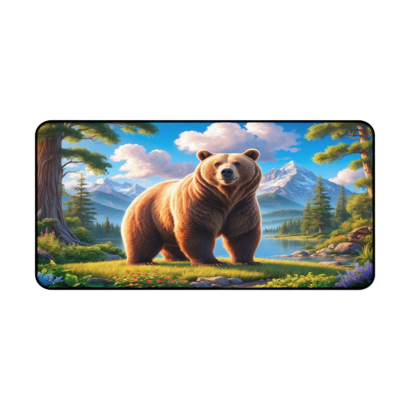 Polyester Desk Pad, 14.4x12.1