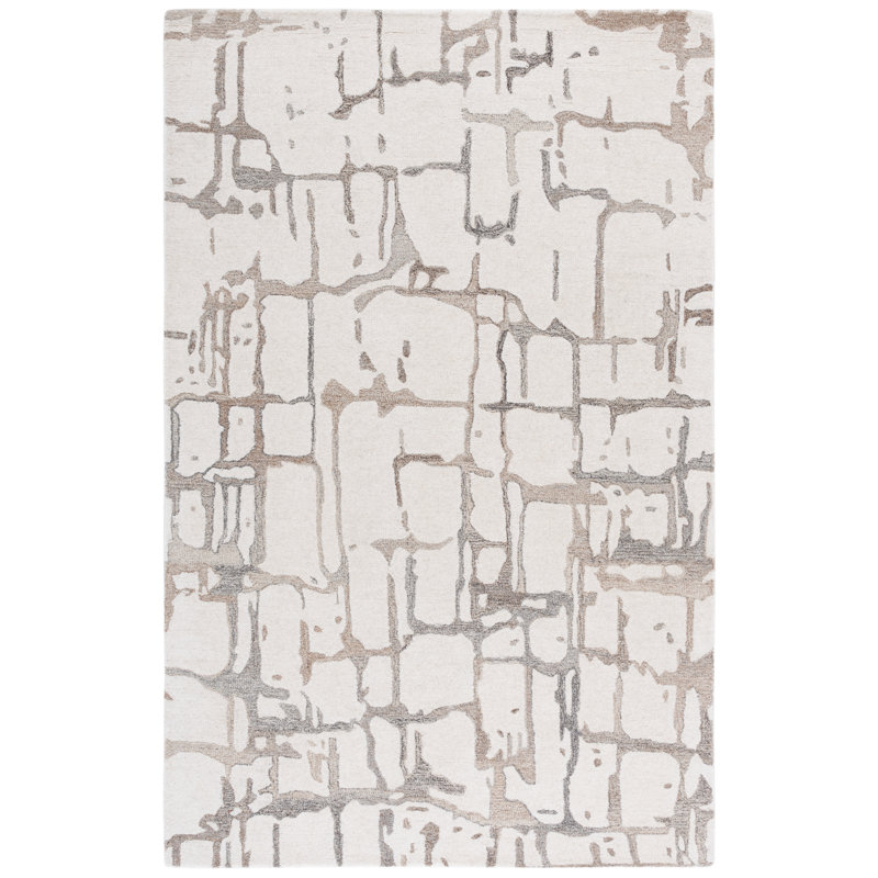 Tapis en laine touffeté à la main Rodeo Drive 178, Tapis de couloir 2 pi 3 po x 8 pi