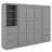 A Queen-Sized Murphy Wall Bed That Incorporates Additional Wardrobe Space-1906096747