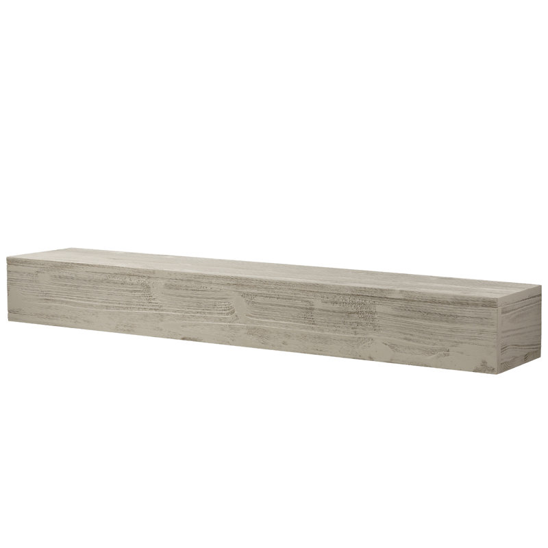 72 po en bois rustique - outil de décoration murale gris