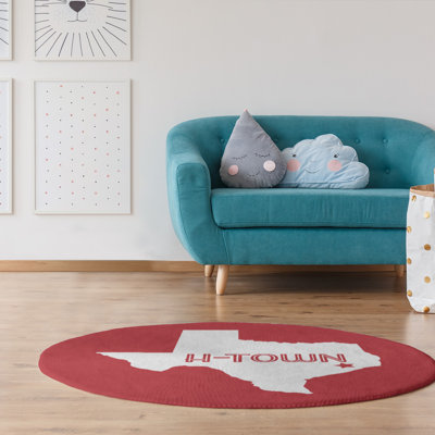Tapis de poly-chenille texas h-town
