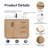 Cloverfield 42'' Single Bathroom Vanity with Cultured Marble Top-93496149-93496150