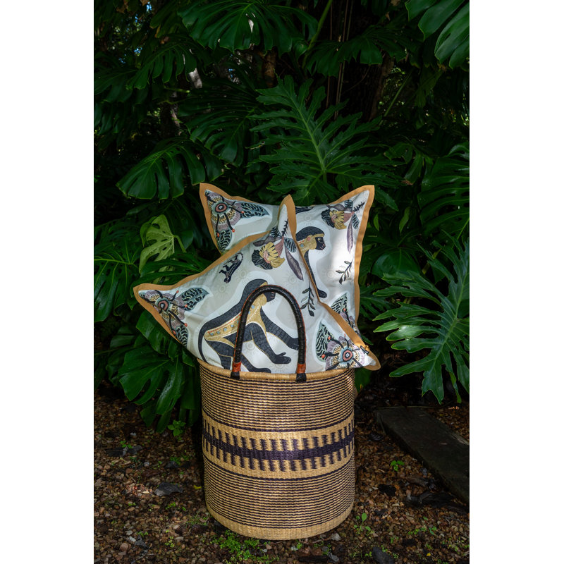 Meandering Monkey - Cotton, Stone