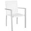 Chaise de patio empilable Rory-281222600