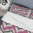 Purple Ikat Pattern Polyester Ikat Duvet Cover-566307139