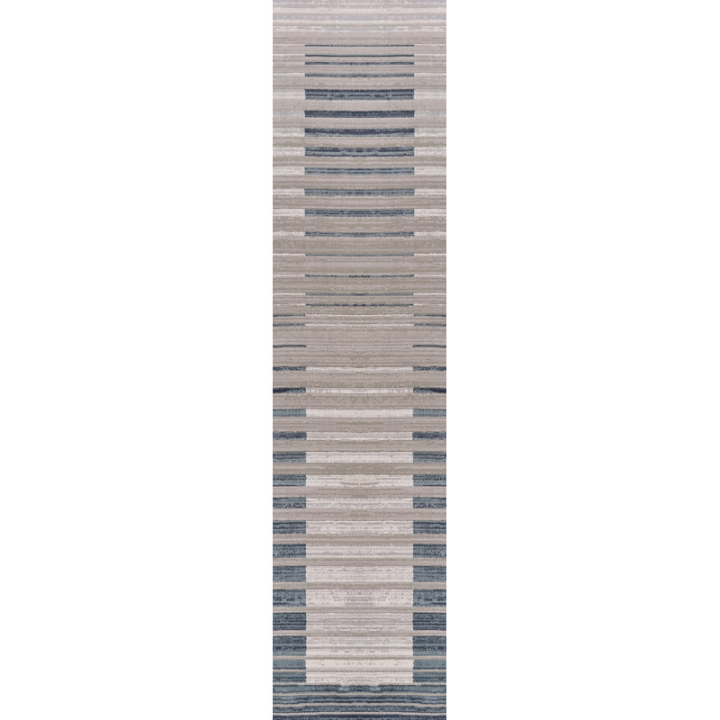 Aarushi Striped Indoor Rug, Runner 2'2" x 7'7"