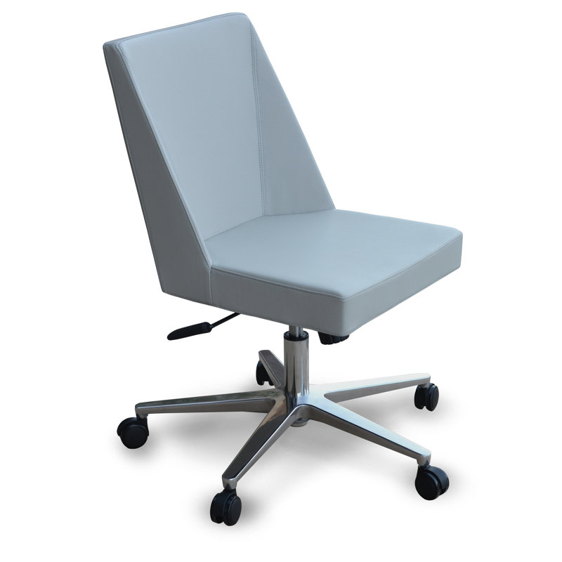 Prisma Task Chair, Silver Wool