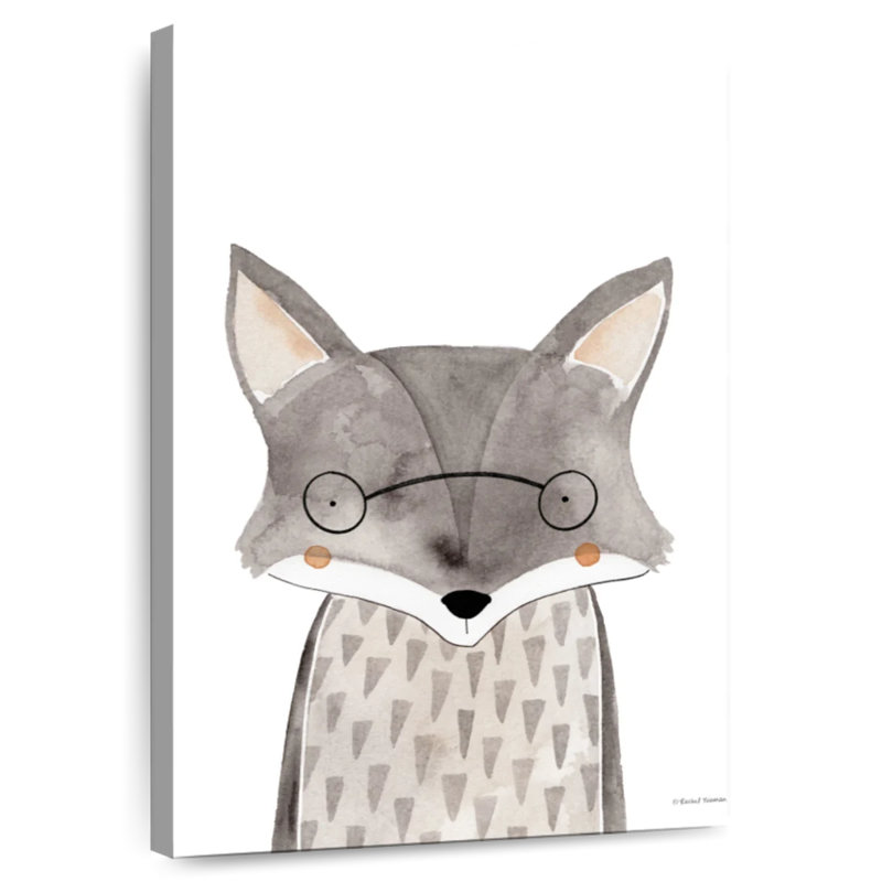 Freida The Fox, 39" H x 26" W