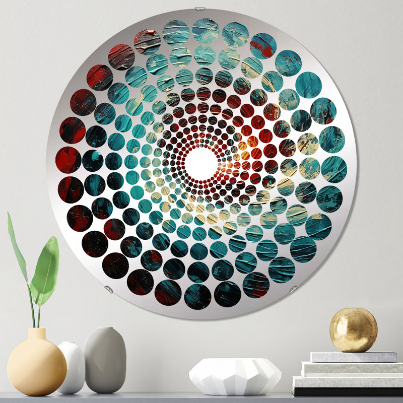 Eulos Circle Mirror, 23.6" x 23.6"