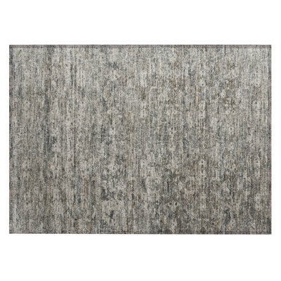 Machine Washable Indoor/Outdoor Chantille ACN2324 Ikat Rug