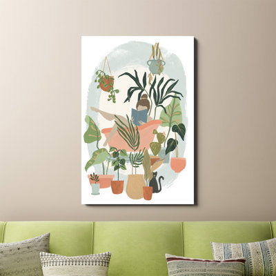 «Plant Lady Bath I»