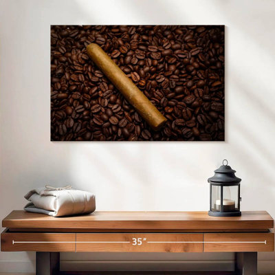 Senne Cigar On Coffee Beans