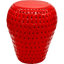 Tabouret en résine et fraise