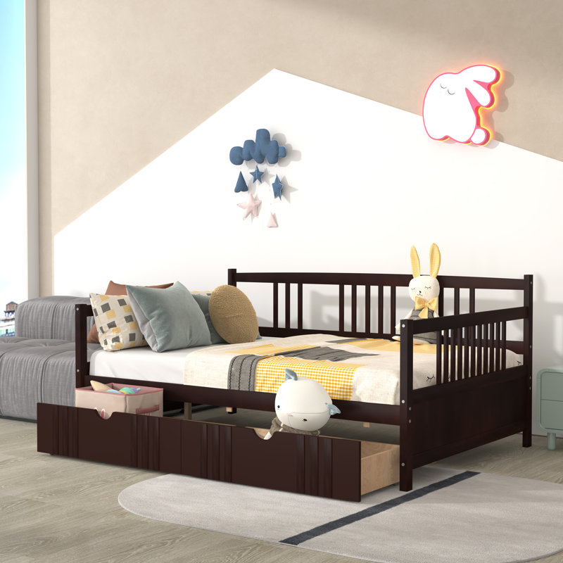 Solid Wood Daybed, Espresso