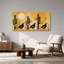 Art mural sur toile cactus noir-175327969