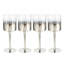 Longue tige argentée ombrée Votives