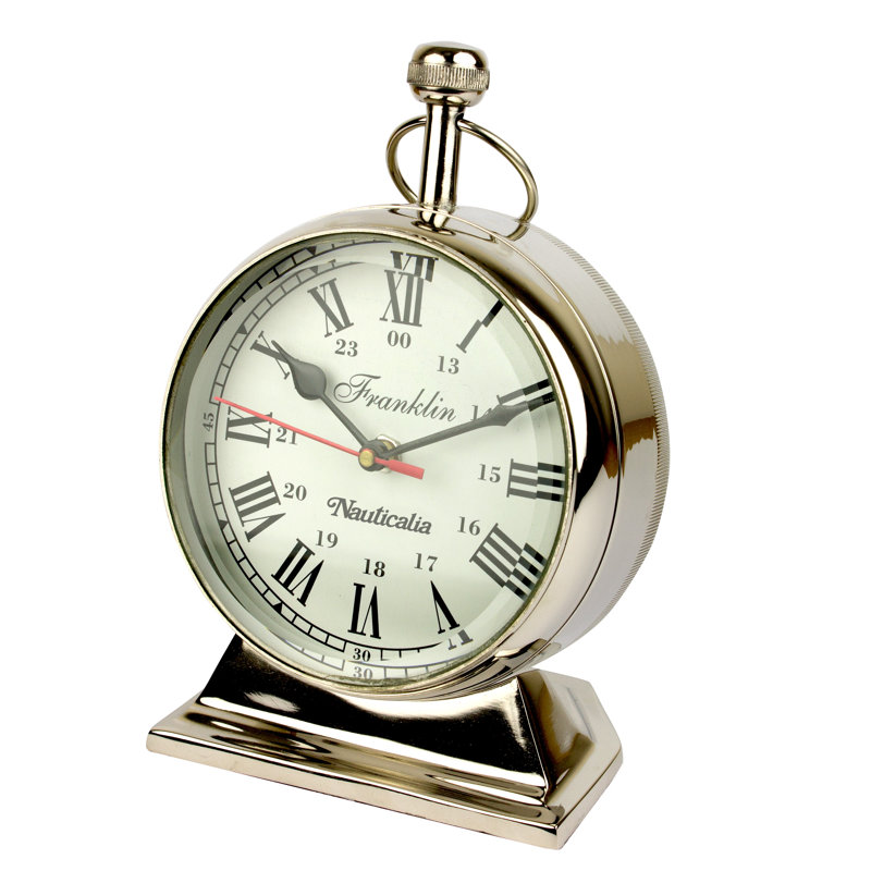 Truman Metal Wall Clock