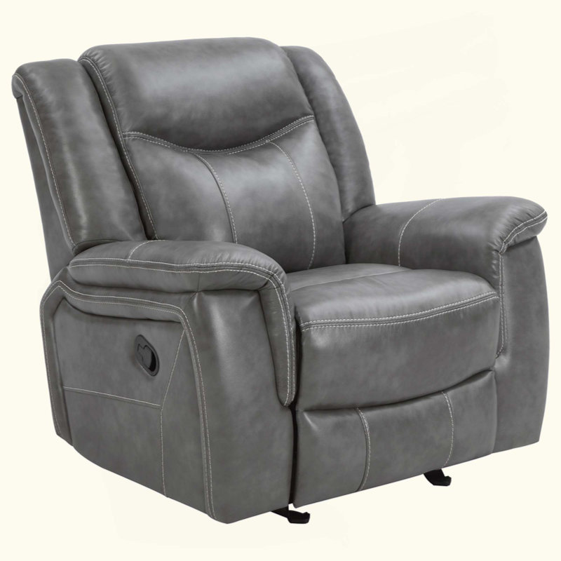 Fauteuil inclinable, rembourré et rembourré