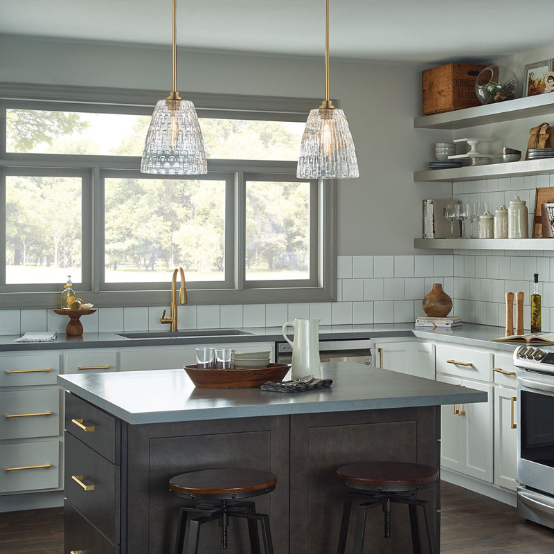 Windsor 1 - Light Pendant, Brass