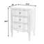Commode d'appoint rectangulaire à 3 tiroirs en bois l 21,5 po Jahmar-1573222387