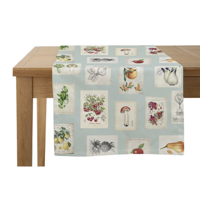 Courtemanche Vegetables Antistain Table Runner