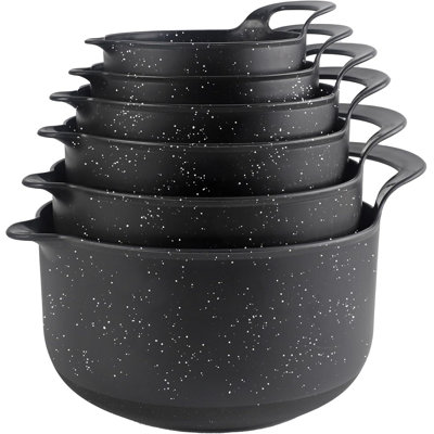 4 Piece Nesting Plastic Mixing Bowl Set