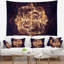 Tapisserie florale fractale florale-28503109
