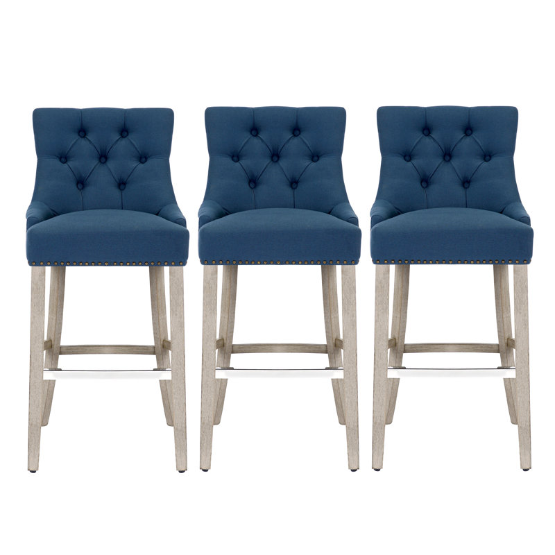 Tabouret de bar 29 po Wren, Bleu