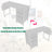 47.3"Office Desk With Power Outlet,3 Drawers,Side Pocket, Study Desk Easy To Assemble,Frame Stability Reversible For Home Desk, Company Computer Desk, Game Table,Vanity Table, White
