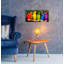 «Rainbow Parrots» par Mike Jones - impression sans cadre-1108586278