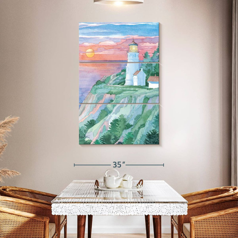 Phare Gillard Heceta Head OU, H 50 po x l 32 po