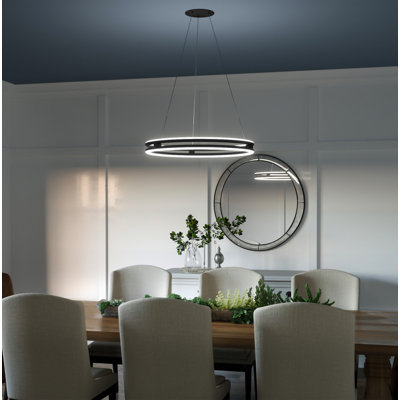 Inklen 1 - Light LED Kitchen Island Pendant