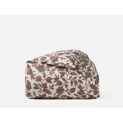 Ophelia Print Duvet Cover Full/Queen Midnight Indigo