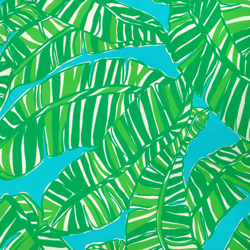 Lilly Pulitzer Go Bananas, Green/Sea