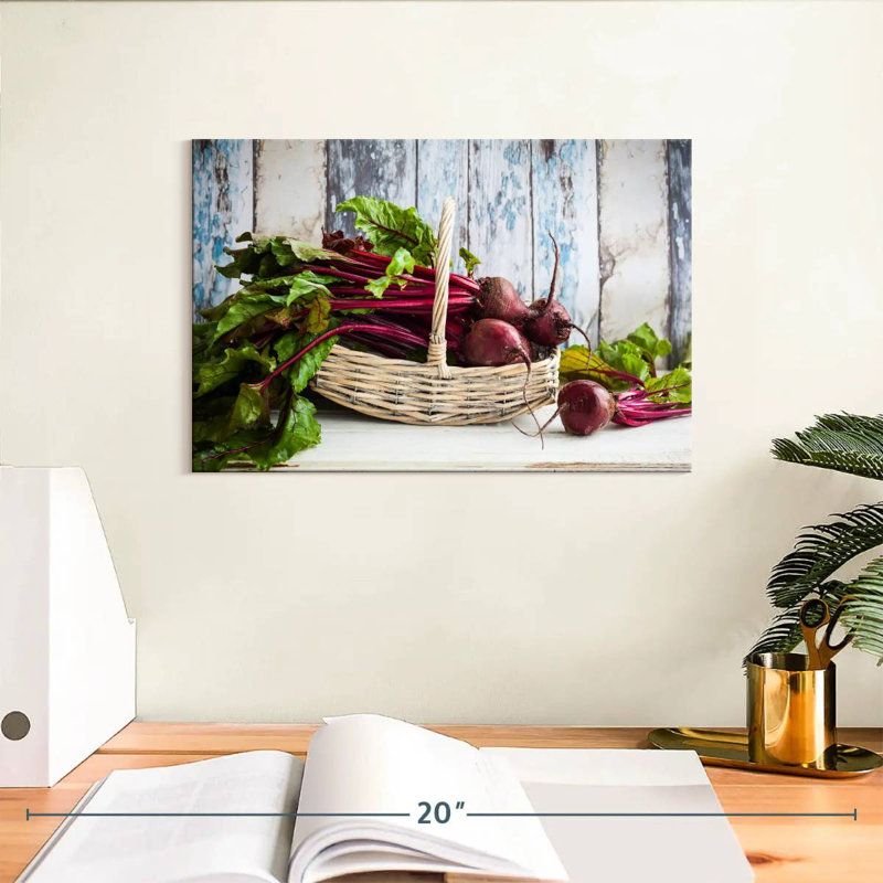 Yarlin Beetroot, 8" H x 12" W
