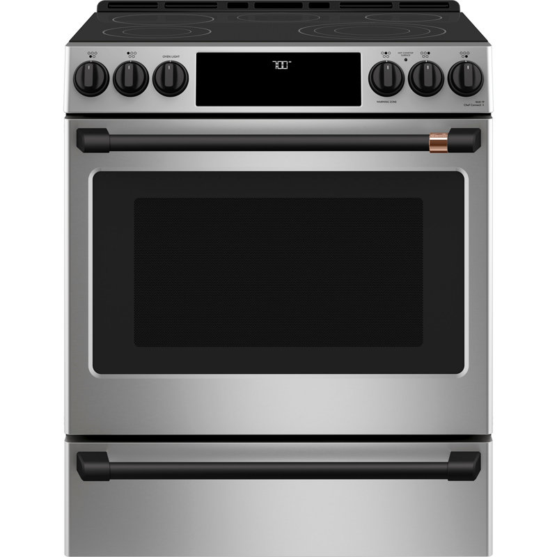 Front Control Electric Range Handle Kit, Flat Black