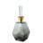 Smoke Decanter w/Gold Neck