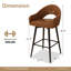 Tabouret de bar rotatif avec dossier Corrigan Studio-143480985-162699884