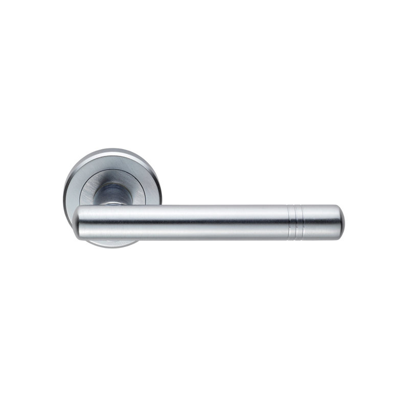 Serozzetta Atalaya Latch Door Handle, Polished Chrome