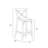 Milan Patio Stool 30" Bar Height-93547769