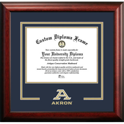 NCAA Akron Zips Spirit Diploma Frame