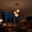 Triple-tier Gradient Glass Pendant Light - Adjustable Length / E26 Base / Wall Switch Control