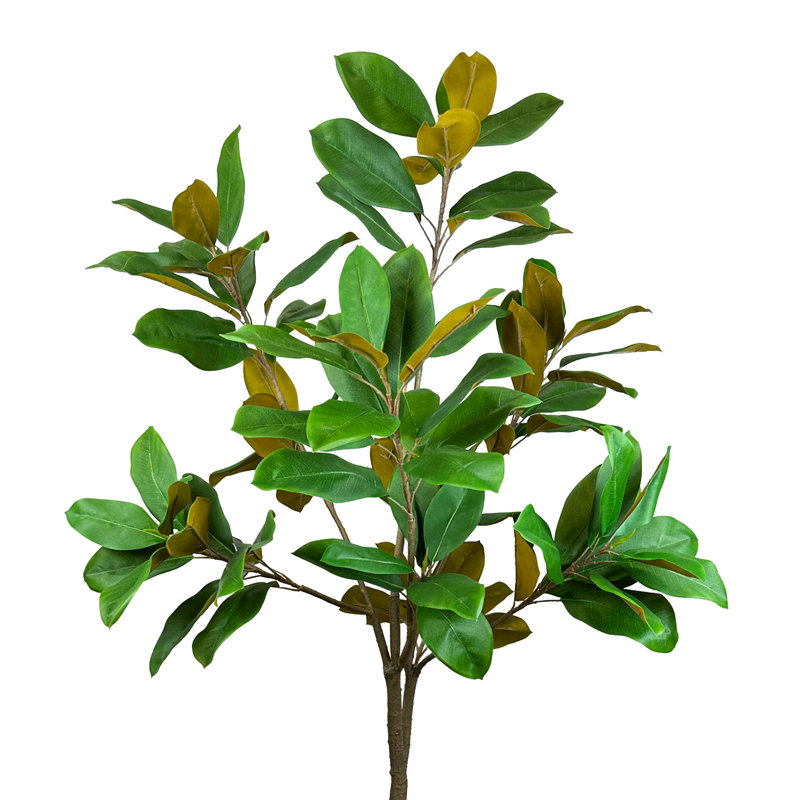 Faux Magnolia Tree in Fiberstone Planter