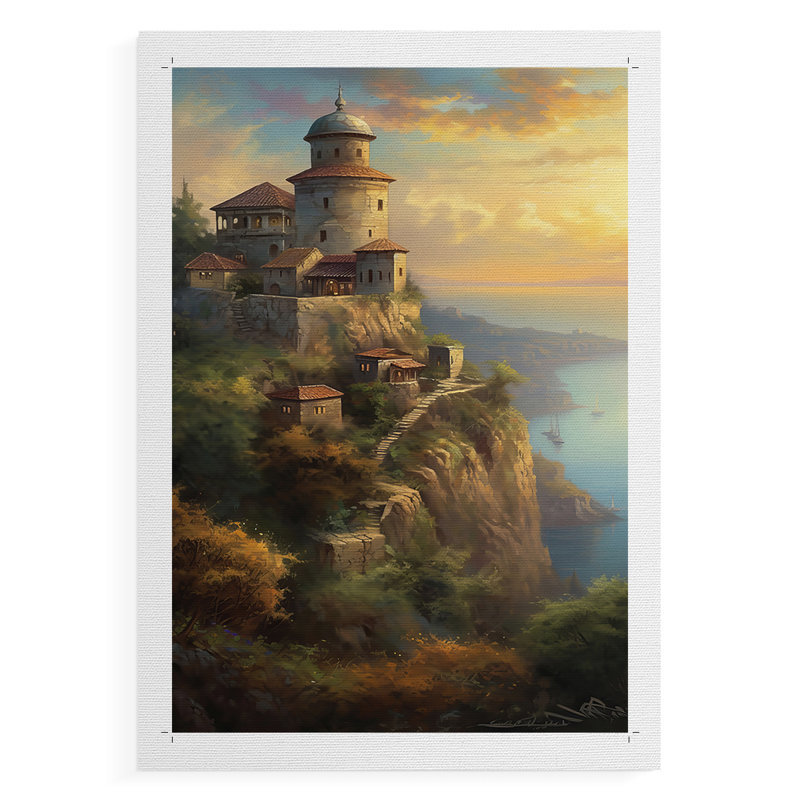 Paysages série CCLV - Impression sur toile seulement - NON-CADRE, H 18 po x l 12 po